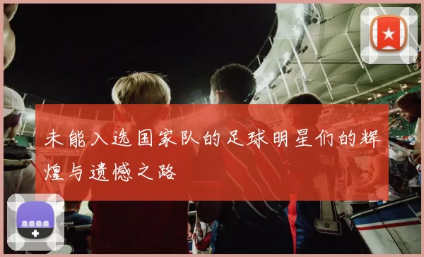 未能入选国家队的足球明星们的辉煌与遗憾之路